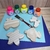 Kit Pintura Animais Fundo do Mar com Tintas Naturais para bebês - comprar online