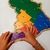 Mapa do Brasil Gigante - Amantes da Educação - Brinquedos Montessori, Waldorf, Pikler e Reggio Emilia