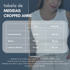 Cropped Anne Verde Bandeira - loja online