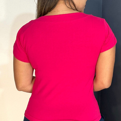 Blusa Manga Tulipa Cecilia Pink - comprar online