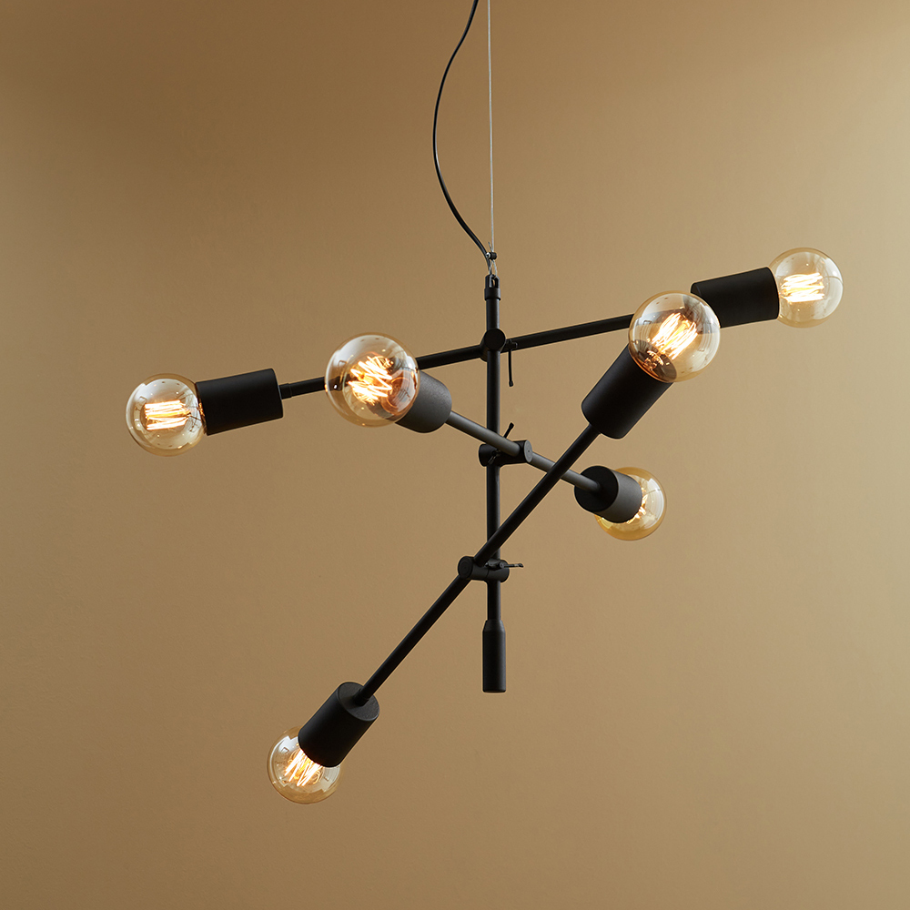 Araña Explosi¢n de 6 Luces