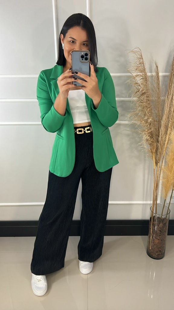 Blazer verde sale