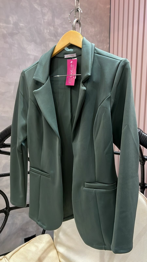 MAX BLAZER VERDE MILITAR MALHA NEOPRENE Cael Store