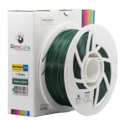 Filamento PLA Boutique Verde Aviador DynaLabs 1.75mm 1Kg