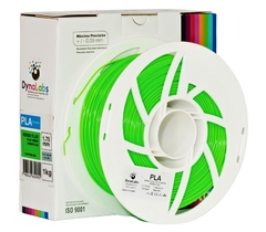 Filamento PLA Verde Fluo DynaLabs 1.75mm 1Kg