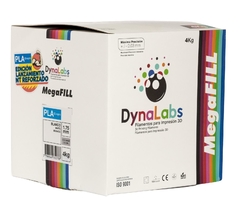 Filamento PLA 4Kg Branco DynaLabs MEGAFILL 1.75mm - comprar online