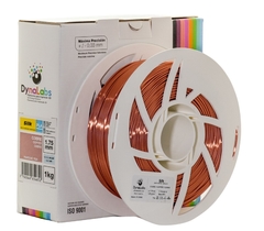 Filamento PLA SILK Cobre DynaLabs 1.75mm 1Kg