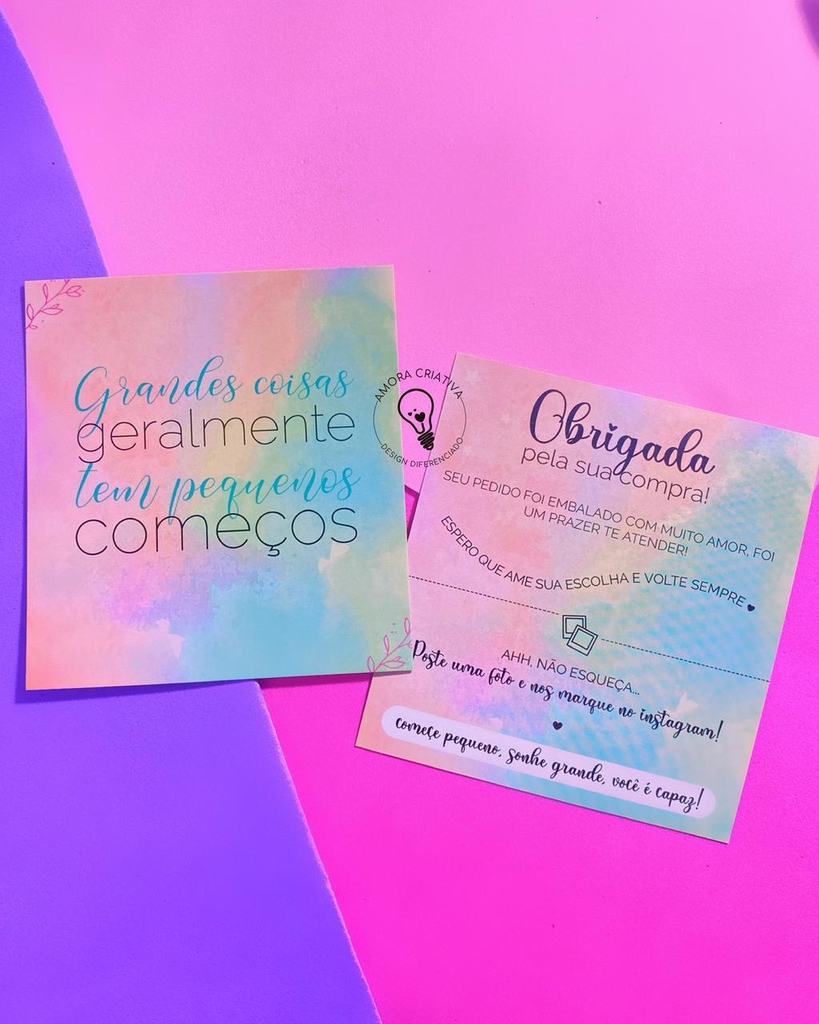 CARD AGRADECIMENTO 06 - LOJA DE ROUPA