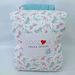 Acolchado + Chichonera para Cuna 60 x 120 en Piqué Estampado Coccole(CONSULTAR DISEÑOS ANTES DE COMPRAR A NUESTRO WHATSAPP) en internet