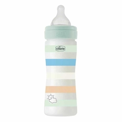 Mamadera Chicco Wellbeing 330ml 4+ Verde