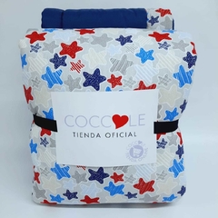 Acolchado + Chichonera para Cuna 60 x 120 en Piqué Estampado Coccole(CONSULTAR DISEÑOS ANTES DE COMPRAR A NUESTRO WHATSAPP) - comprar online