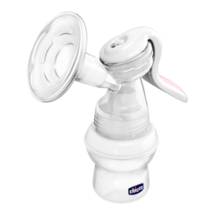 CHICCO SACALECHE MANUAL CON MAMADERA NATURAL FEELING 150 ML.