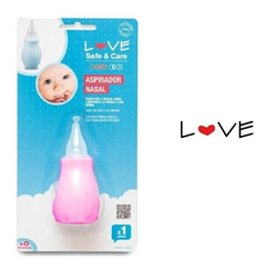 Aspirador Nasal Love Rosa - comprar online