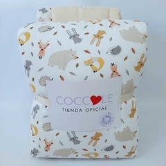 Acolchado + Chichonera para Cuna 60 x 120 en Piqué Estampado Coccole(CONSULTAR DISEÑOS ANTES DE COMPRAR A NUESTRO WHATSAPP) - tienda online