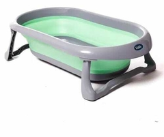 Bañera Plegable Slim kiddy Verde y Gris