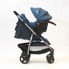 Image of Coche Bebesit 1390 TS Travel System con Manillar Rebatible Azul