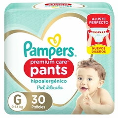 Pañales Pampers Premium Care Pants G (30 UNIDADES)