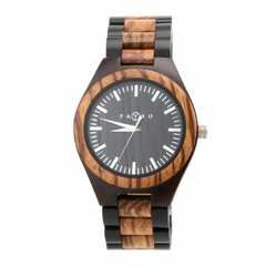 Reloj de Madera Cronos Zebra - 2