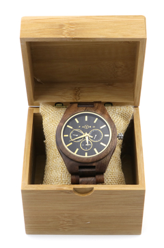 reloj de madera Ares - 5
