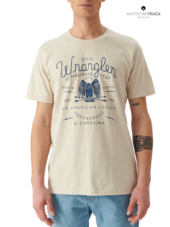 Remera Wrangler SS Legend Sombra de Perla