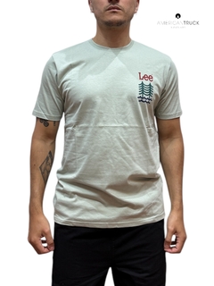 Remera Lee SS Forest Gris Sport