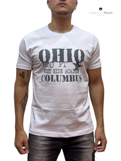 Remera American Ohio Blanca