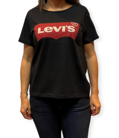 Remera Levis Perfect Tee Batwing Black - comprar online