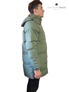 Campera American Puffer Verde 503 - comprar online