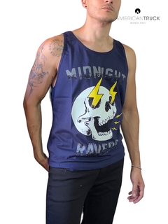 Musculosa Uniform Skull Beach Marino - comprar online