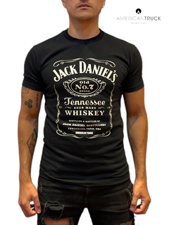 Remera American Jack Daniels Negro - comprar online