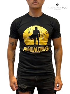 Remera American Mandalorian Negro - comprar online