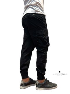 Pantalon American Cargo Negro II - comprar online