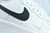 NIKE AIR FORCE 1 • 07 ESSENTIAL WHITE BLACK GOLD MINI SWOOSH na internet