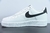 NIKE AIR FORCE 1 • 07 ESSENTIAL WHITE BLACK GOLD MINI SWOOSH - loja online