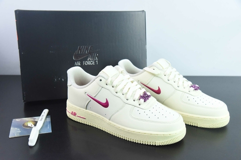 Pink blue and grey best sale nike air force 1