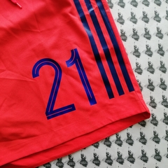 Selección Colombia Pantaloneta versión jugador 2018/2019 # 21 Lucho Díaz - tienda online