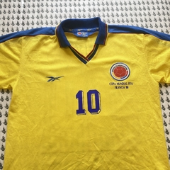 Colombia Titular 1998 #10 Valderrama - Golpe De Estadio