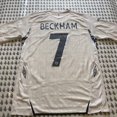 INGLATERRA TITULAR 2008/09 #7 Beckham - Golpe De Estadio