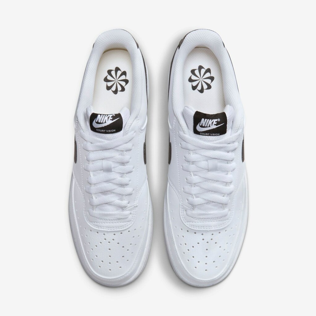Nike tennis black and white sale
