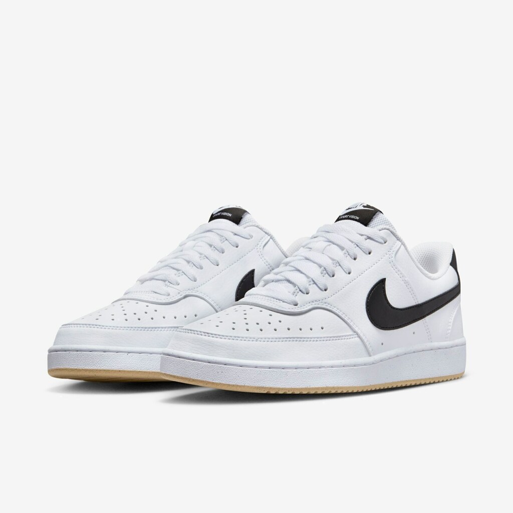 Nike tennis black and white best sale