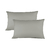 Pack x2 Funda De Almohada King Size 50 x 90 Cm - Gris Claro - comprar online