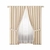 Pack Cortina Blackout Vinilico + Voile 2,10 (4 Paños) - Natural