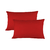 Pack x2 Funda De Almohada 50 x 70 Cm Size - Rojo - comprar online