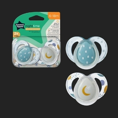 Imagen de Chupetes Night Time 6-18 Meses Tommee Tippee