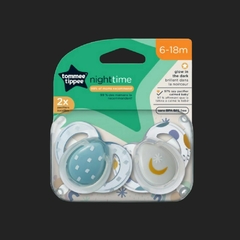 Chupetes Night Time 6-18 Meses Tommee Tippee - tienda online