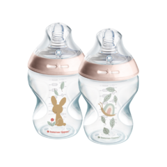 Mamadera 260 ML auto-esterilizantes Pack X 2 Tommee Tippee