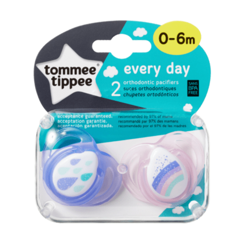 Chupetes Night Time 0-6 Meses Tommee Tippee