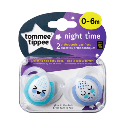 CHUPETE TOMMEE TIPPEE SILICONA ANY TIME 0-6 MESES 2UDS