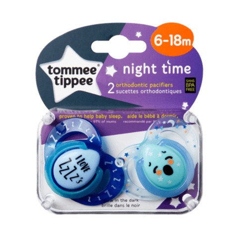 CHUPETE TOMMEE TIPPEE SILICONA ANY TIME 0-6 MESES 2UDS