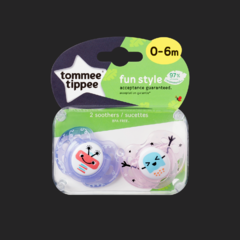 Chupetes Fun Style 0-6 Meses Tommee Tippee - comprar online